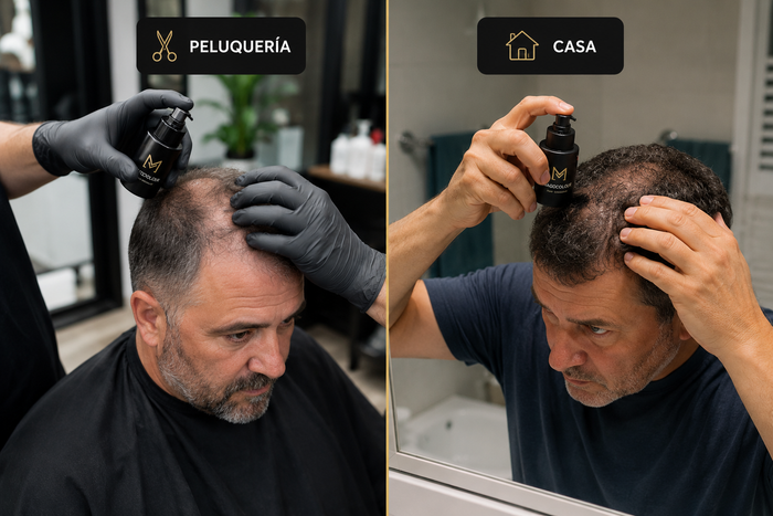 Corrector capilar: guía completa para disimular las zonas con poco pelo