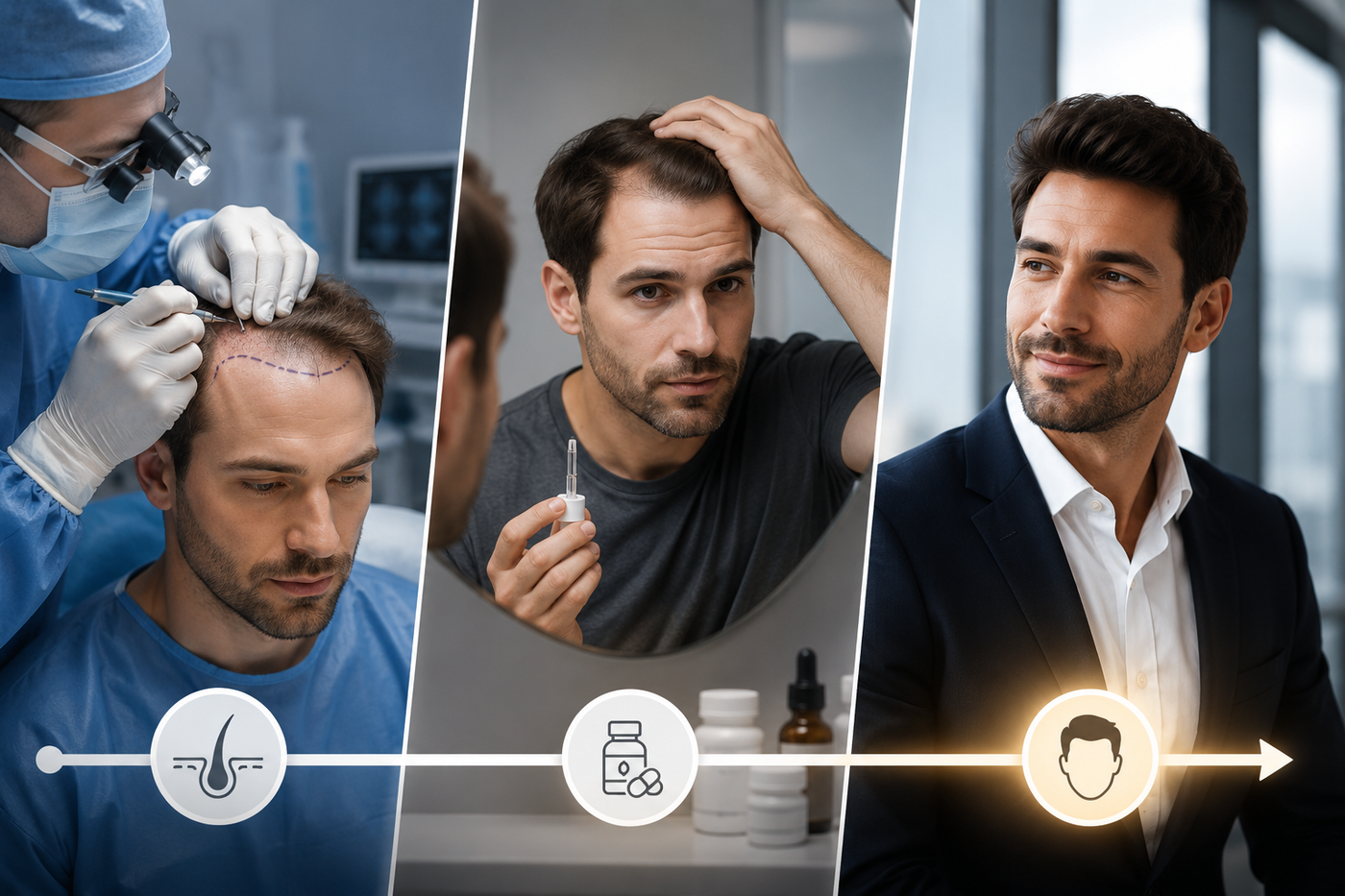 Recupera densidad capilar al instante con MensMen Magicolour Hairconcealer